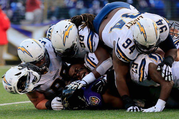 San Diego Chargers v Baltimore Ravens 