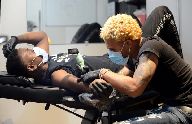 Georgia reopens: Tattoo parlors are back in business 