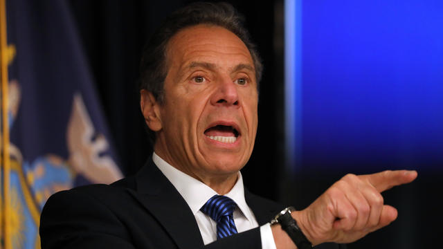 New York Governor Cuomo Holds Coronavirus Briefing In Manhattan 