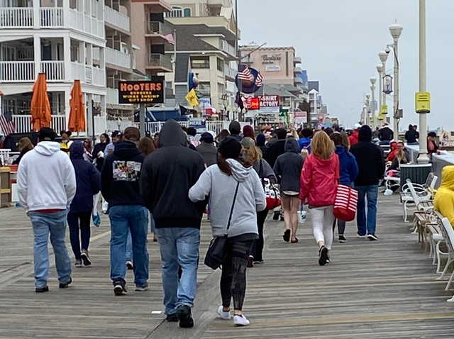 Ocean City Maryland boardwalk 5.24.20 4 