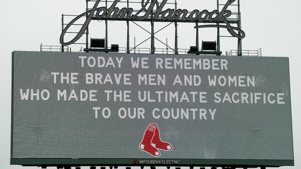 Memorial Day at Fenway Park 