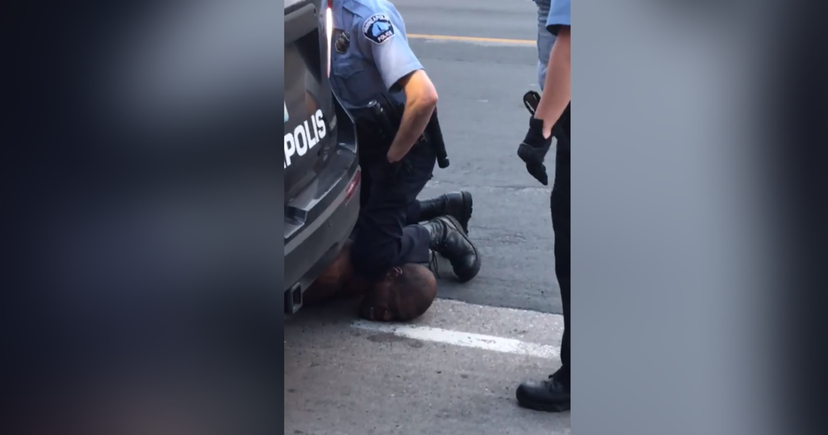Video shows Minneapolis cop with knee on neck of motionless, moaning man who later died