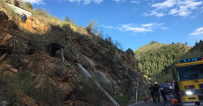 Crews Rescue Male Who Fell Into Mine Shaft - CBS Colorado