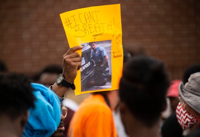 George Floyd protesters