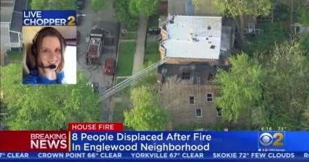 8 People Displaced After Fire In Englewood - CBS Chicago