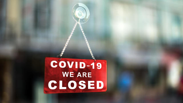 Closed business due to Coronavirus 