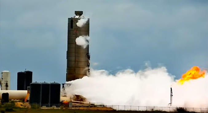 SpaceX Starship prototype explodes after engine test firing in Texas ...