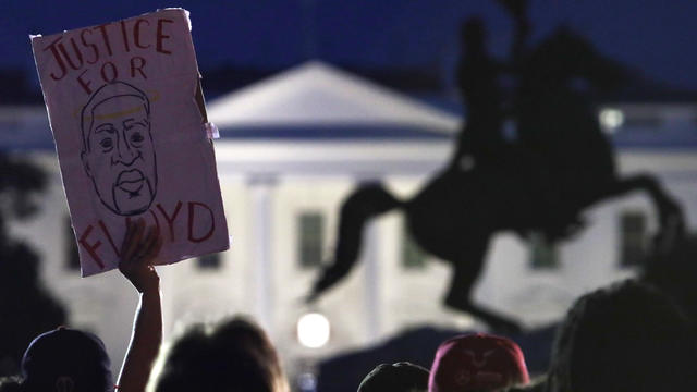 Protesters Demonstrate In D.C. Against Death Of George Floyd By Police Officer In Minneapolis 