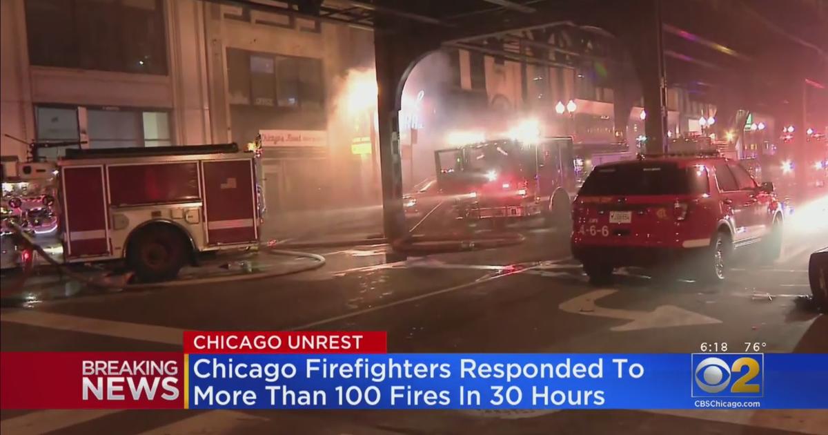 CFD Responds To Dozens Of Blazes, More Than The 1968 Chicago Riots