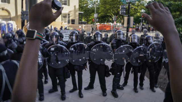 Protesters Demonstrate In D.C. Against Death Of George Floyd By Police Officer In Minneapolis 