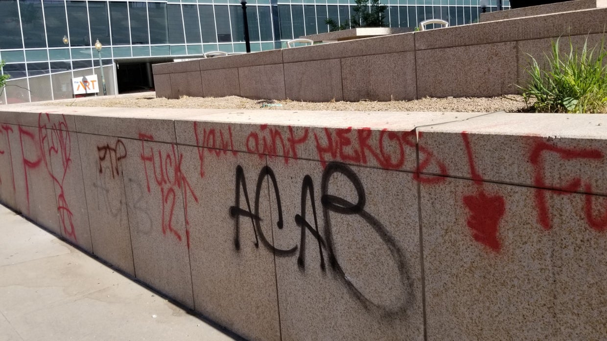 Rioter Damage In Denver: History Colorado Center