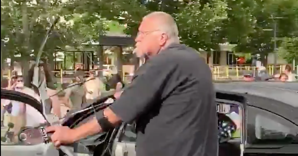 Man who pointed bow and arrow at Salt Lake City protesters charged with ...