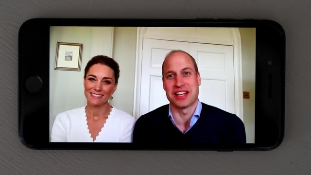 The Duke And Duchess Of Cambridge Mark The First Anniversary Of Crisis Text Service "Shout" 