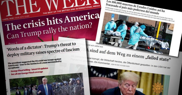 How the world now sees us - CBS News