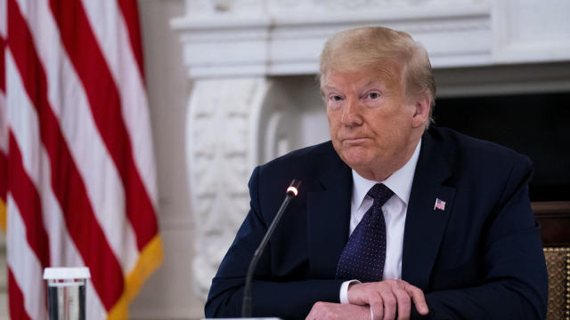 President Trump Holds Roundtable With Law Enforcement At The White House 