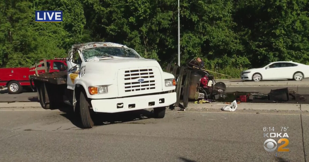 1 Person Injured In Crash Near McKeesport's Mansfield Bridge CBS