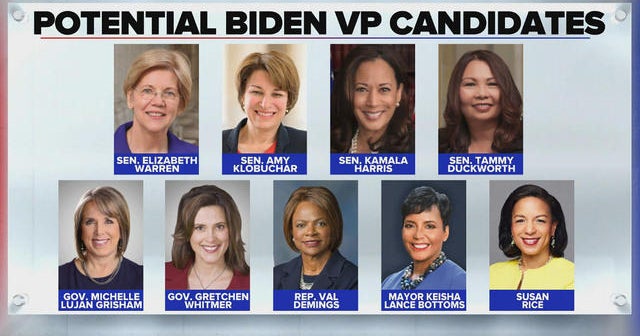 Joe Biden facing pressure to pick a woman of color as his VP - CBS News