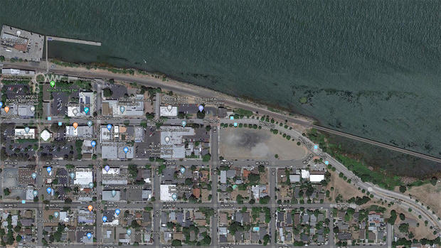 Downtown Antioch Satellite View 