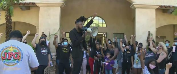Protesters Call On Authorities To Investigate Hanging Deaths Of Black Men In Palmdale, Victorville 