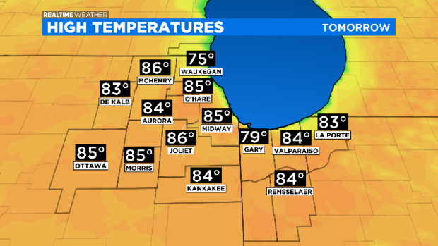 Highs Tomorrow: 06.15.20 