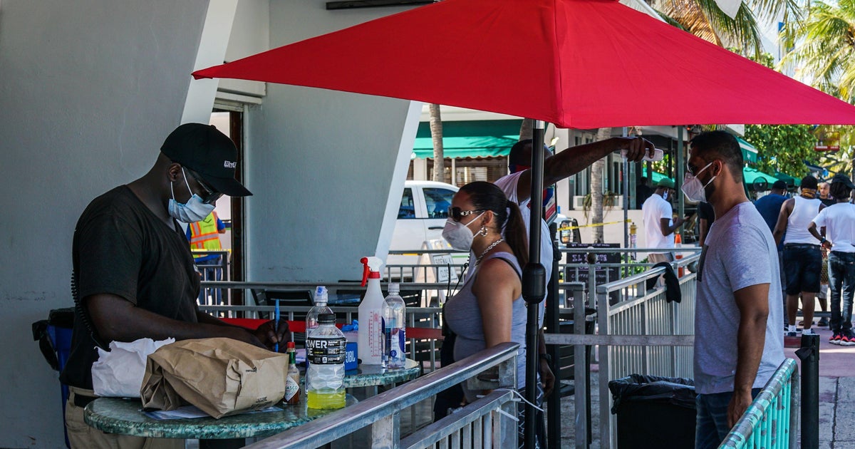 6 states report record-high jumps in coronavirus cases as reopening ...