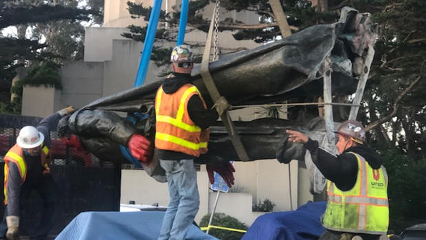 SF Columbus statue removal 