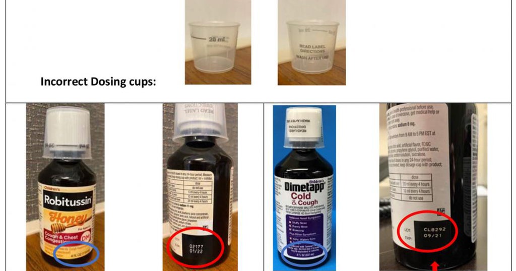 Children's Robitussin And Dimetapp Cough Medicines Recalled For