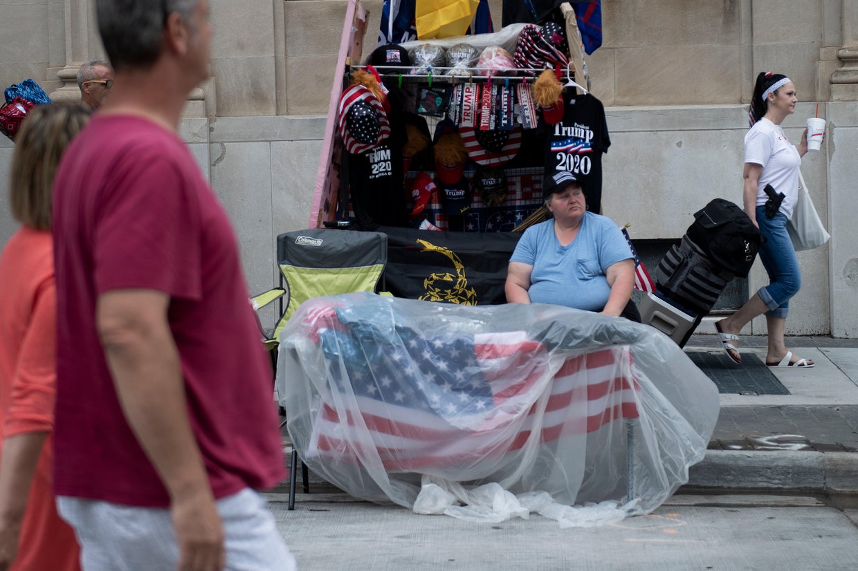 Thunderstorms predicted for Trump Tulsa rally as supporters camp out ...
