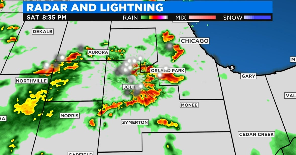 Chicago Weather: Severe Thunderstorm Warning Issued For Parts Of Area ...