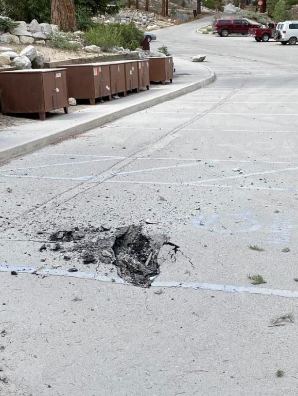 Quake Causes Rockslide At Central California Campsite 