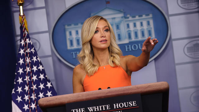 Press Secretary Kayleigh McEnany Holds Briefing At The White House 