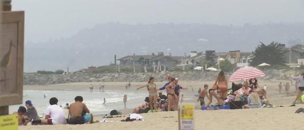 Crowds Likely To Flock To Open Santa Barbara County Beaches Over July 4th Weekend 