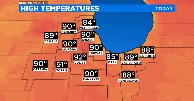 Chicago Weather: Sunshine, Hot Temperatures Continue - CBS Chicago