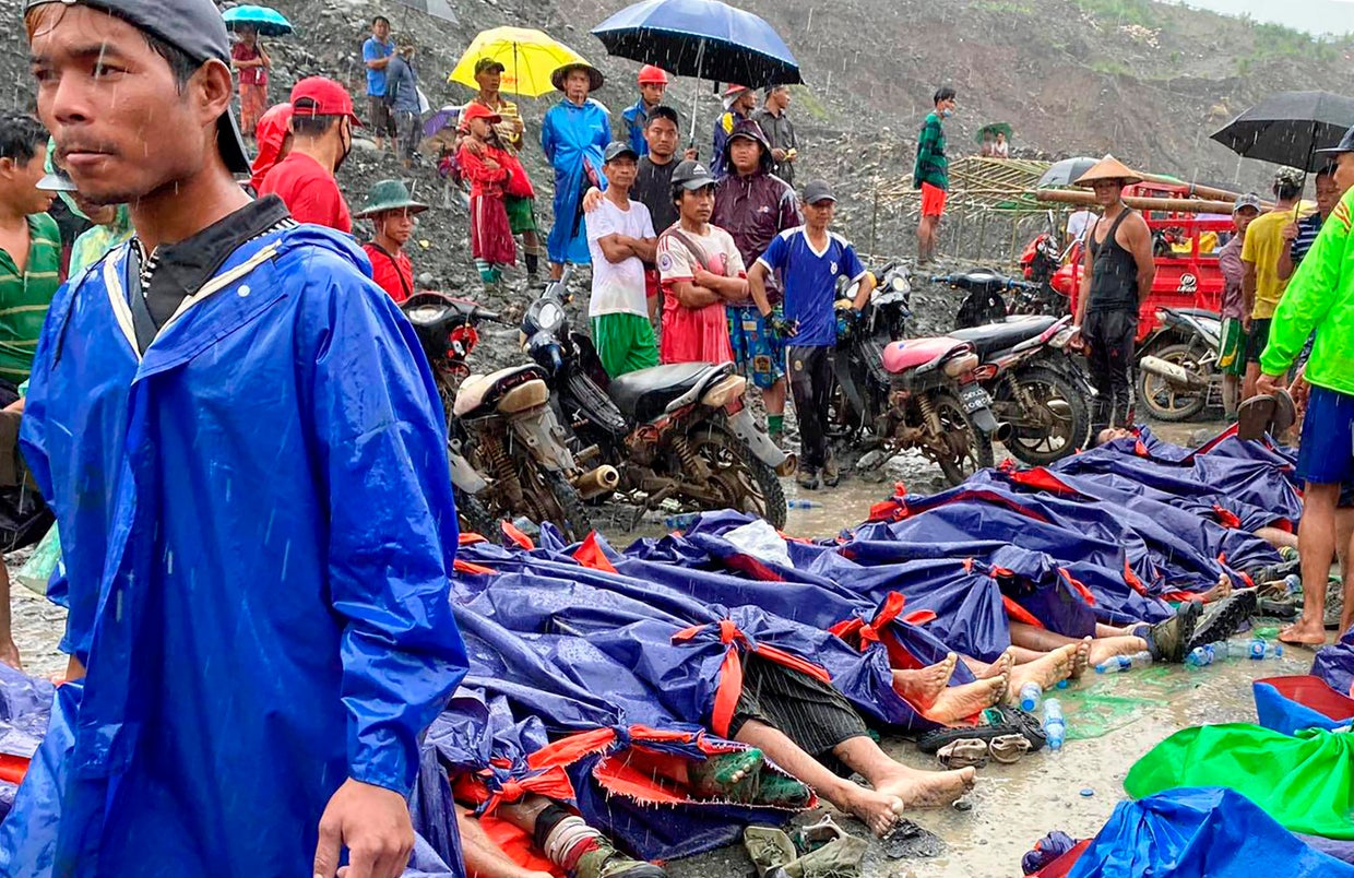 Myanmar landslide at jade mine kills more than 100 in latest accident