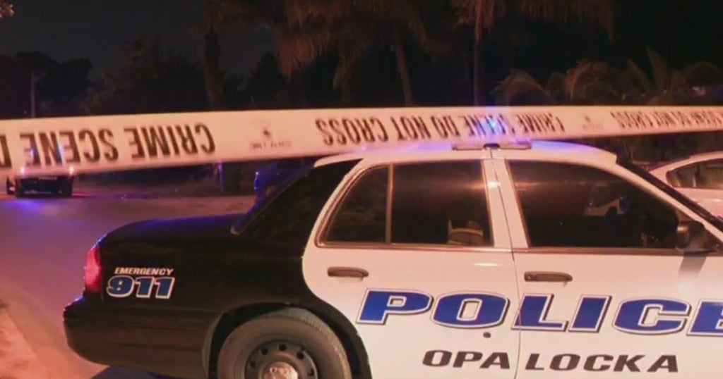 Three Injured In Opa-locka Drive-By Shooting - CBS Miami