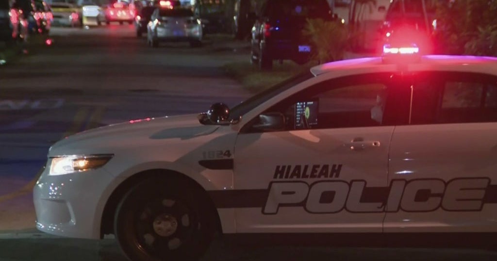 Hialeah Police Homicide Investigation After Overnight Shooting - CBS Miami