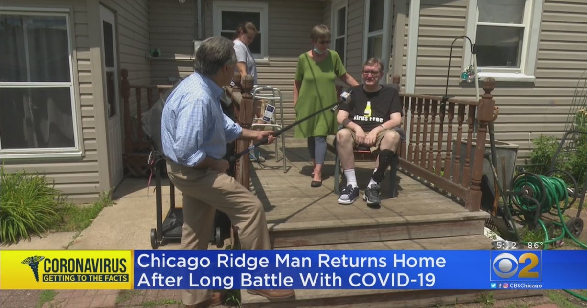 'I Beat it'; Chicago Ridge Man Comes Home After 85 Days In The Hospital ...