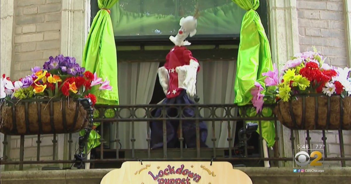 Chicago Man Brings Smiles During Pandemic With 'Lockdown Puppet Theater