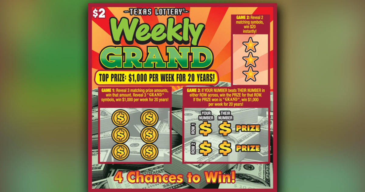 Texas Lottery, Cowboys Reveal New Scratch Tickets