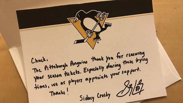 Gallery: Sidney Crosby earns big assist during Penguins' season ticket  delivery