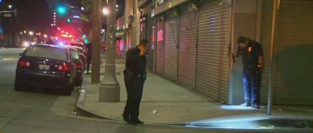 2 People Shot, Wounded On South LA Street 