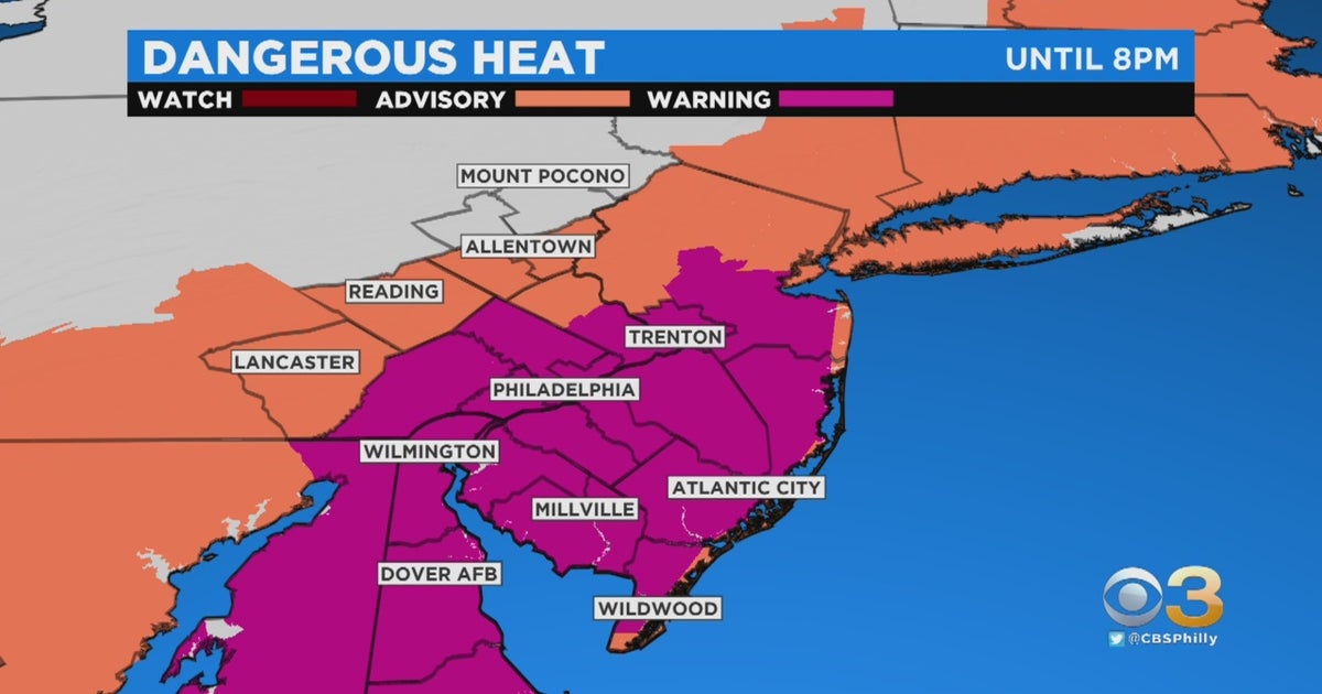 Philadelphia Weather: Dangerous Heat And Humidity Peaks Today, Feels ...