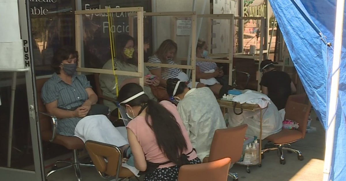 Stockton Nail Salon Moves Outside, Institutes New Protocols To Adjust