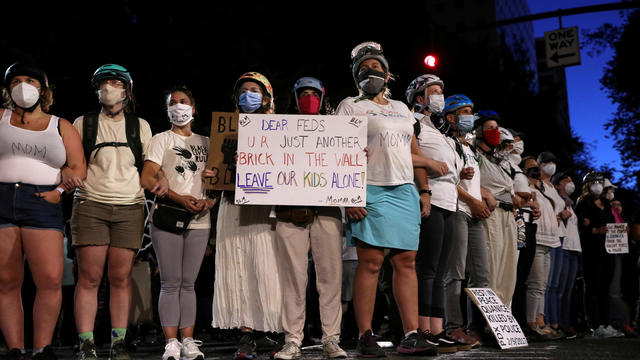 Protest against racial inequality in Portland 