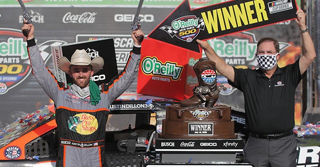 Dillon leads 1-2 RCR finish at Texas - CBS Detroit