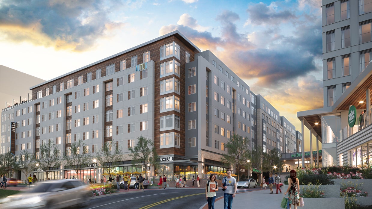 First Phase Of MixedUse Development Towson Row Opens In August, Will