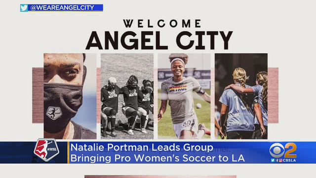 Female-led soccer club founded by Natalie Portman aims to deliver equity in  women's soccer - CBS News