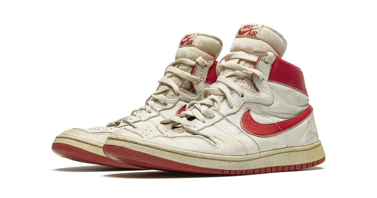 Michael Jordan Game-Worn Sneakers Could Fetch Over $500,000 At Auction ...