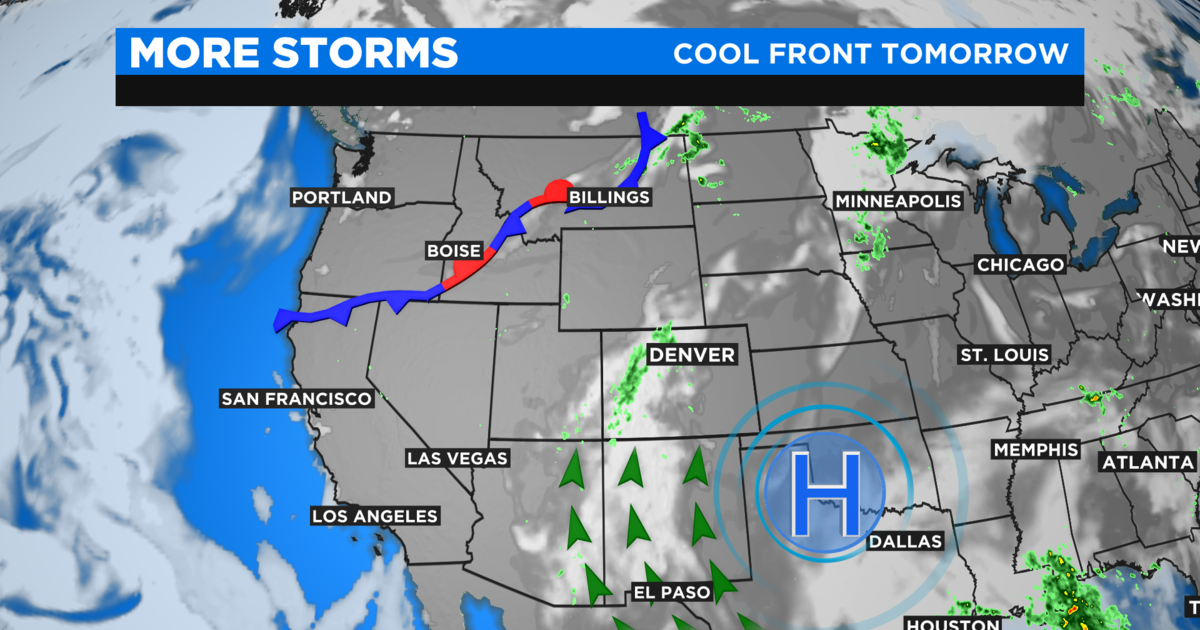 Colorado Weather Widespread Monsoon Showers And Storms Saturday CBS