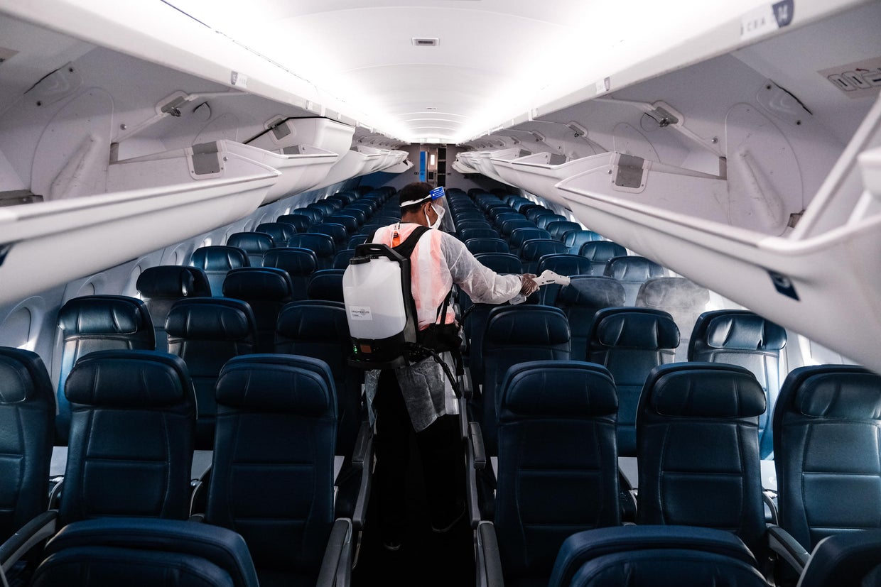 Delta Airlines Highlights Its Covid Safety Measures At National Airport 
